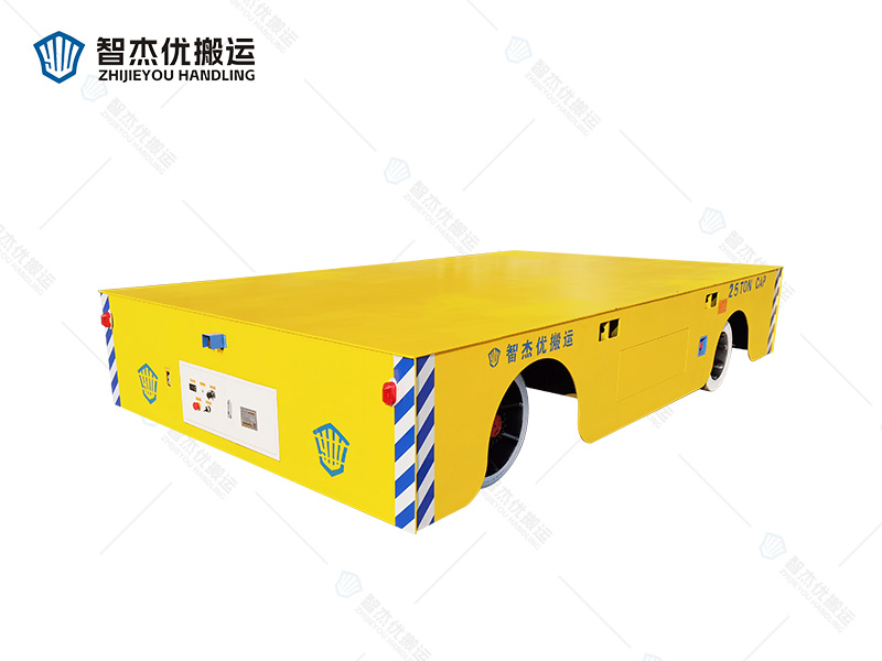 25噸無軌電動平板車 模具轉(zhuǎn)運車